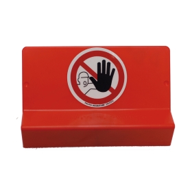 Signalisation défense d'entrer en braille